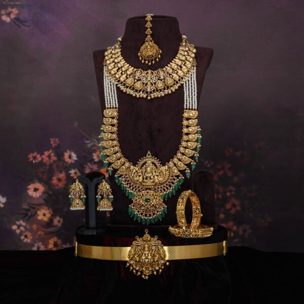 Kathambam bridal set - [Rs.15325]