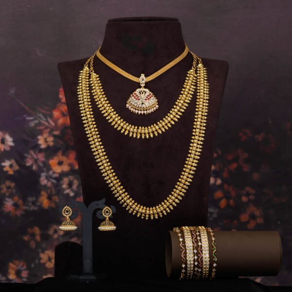 Yaazhini bridal set - [Rs.5325]