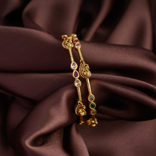 Peacock bangle