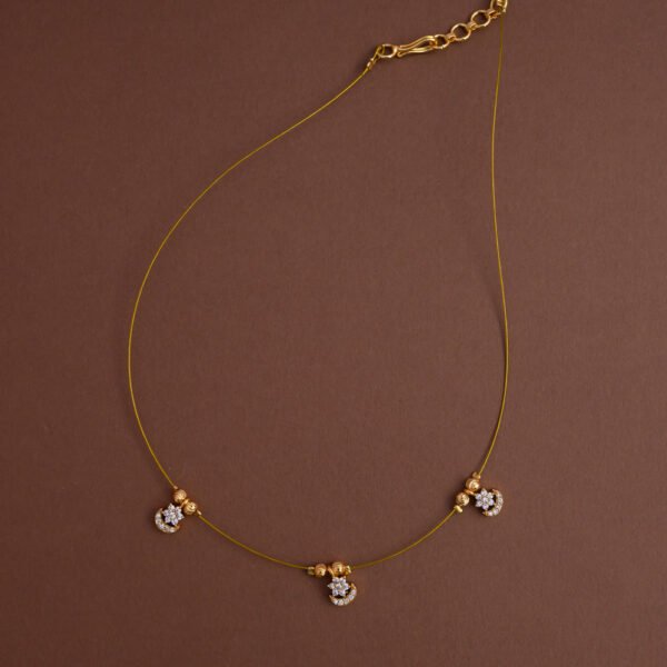 Invisible neckpiece [ three sun moon ]- Gla