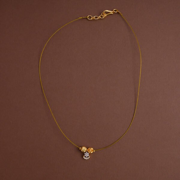 Invisible neckpiece [ sun moon ] - Elegant on a budget- Gla