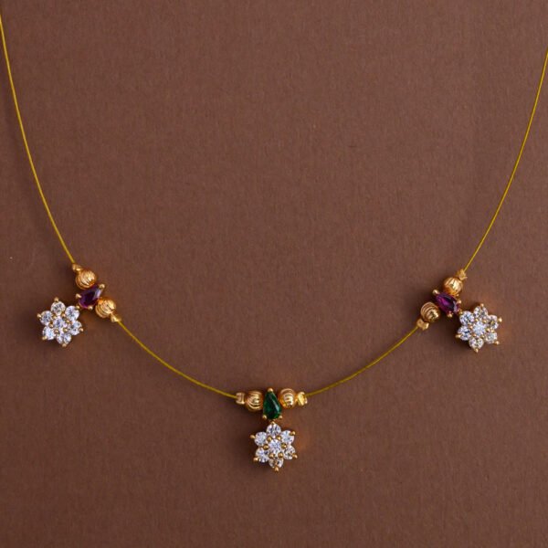Invisible neckpiece [ three nakshatra ]- Gla - Image 2
