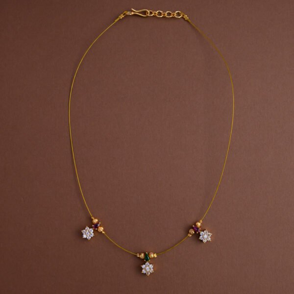 Invisible neckpiece [ three nakshatra ]- Gla