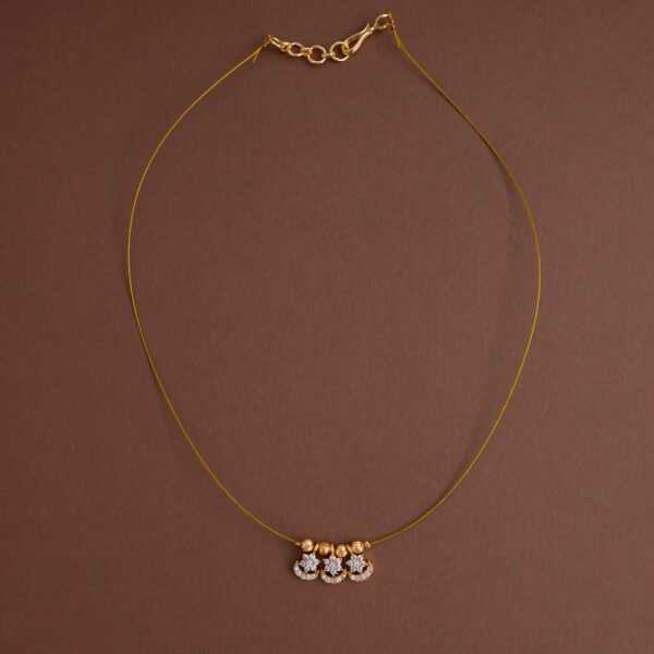 Invisible neckpiece [ three sun moon ]- Gla