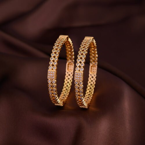 Micro gold bangles