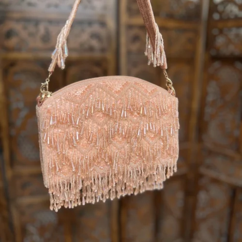 Bridal clutch bag