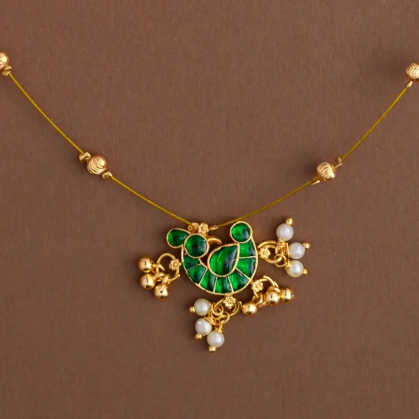 Jadau invisible neckpiece- Gla - Image 2
