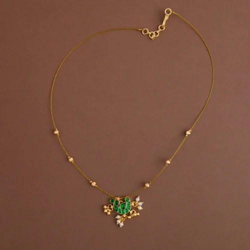 Jadau invisible neckpiece- Gla