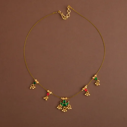 Jadau invisible neckpiece- Gla