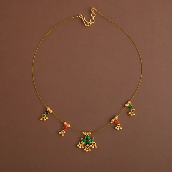 Jadau invisible neckpiece- Gla