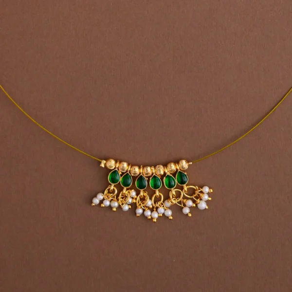 Jadau invisible neckpiece- Gla - Image 2