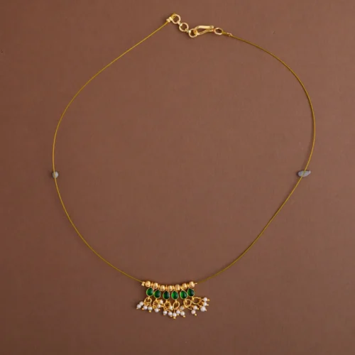 Jadau invisible neckpiece- Gla