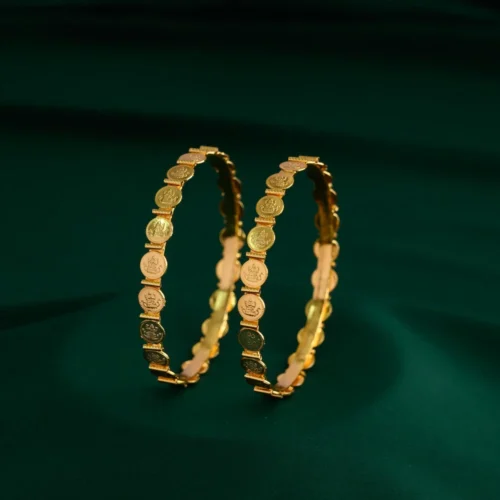 Lakshmi coin bangles