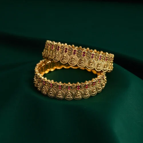 Lakshmi coin bangle