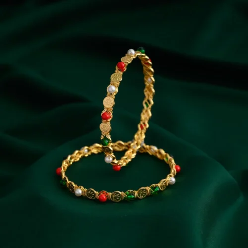 Lakshmi coin bangles