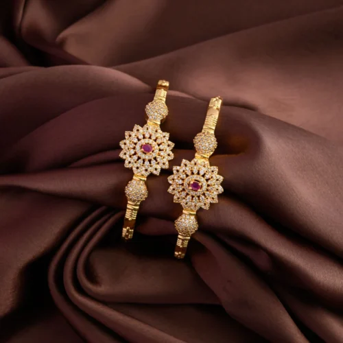 Floral bangles