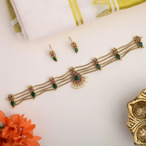 Palakka choker - Prajakta