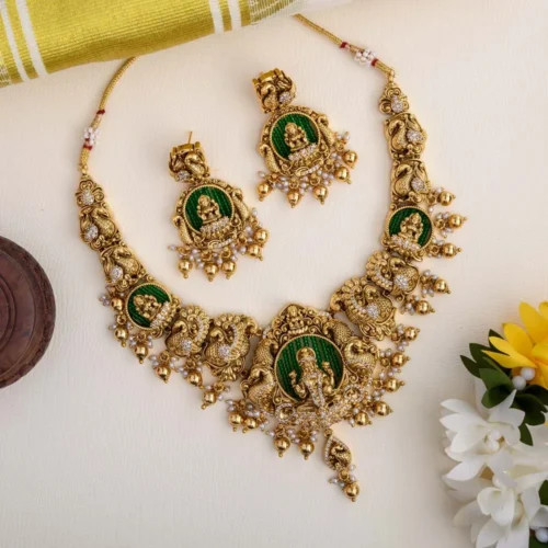 Nagasi temple designer neckpiece