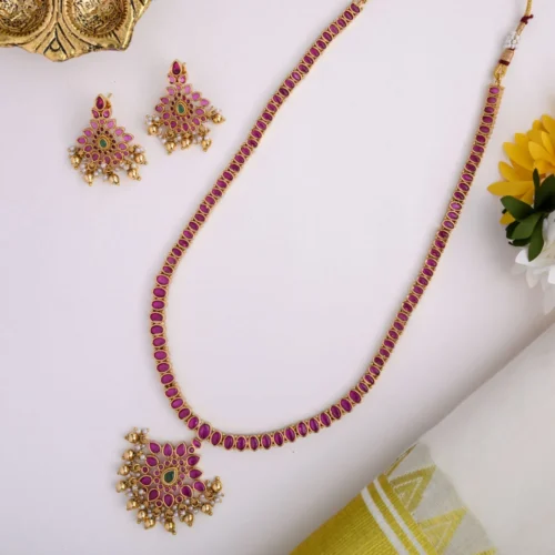 kempu floral haaram