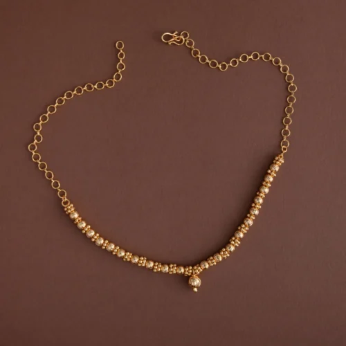 Impon ball neckpiece