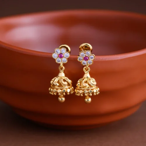 Impon jhumka- sobhi