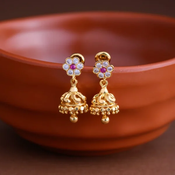 Impon jhumka- sobhi