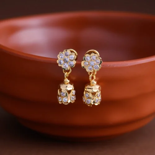 Impon jhumka- sobhi