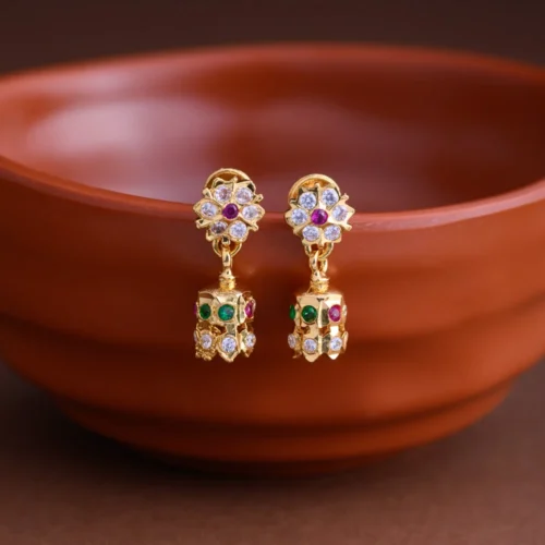 Impon jhumka- sobhi