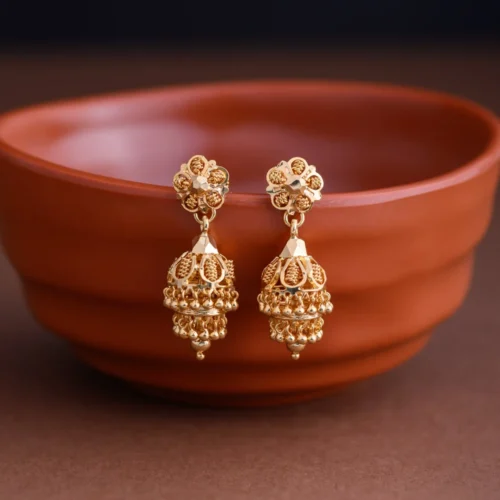 Impon jhumka- sobhi