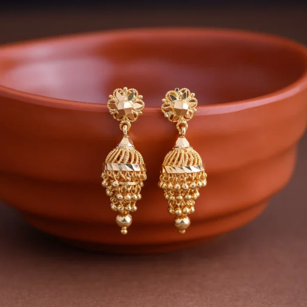 Impon jhumka- sobhi