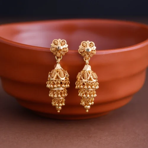 Impon jhumka- sobhi