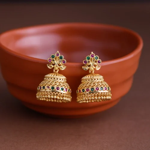 Impon jhumka- sobhi