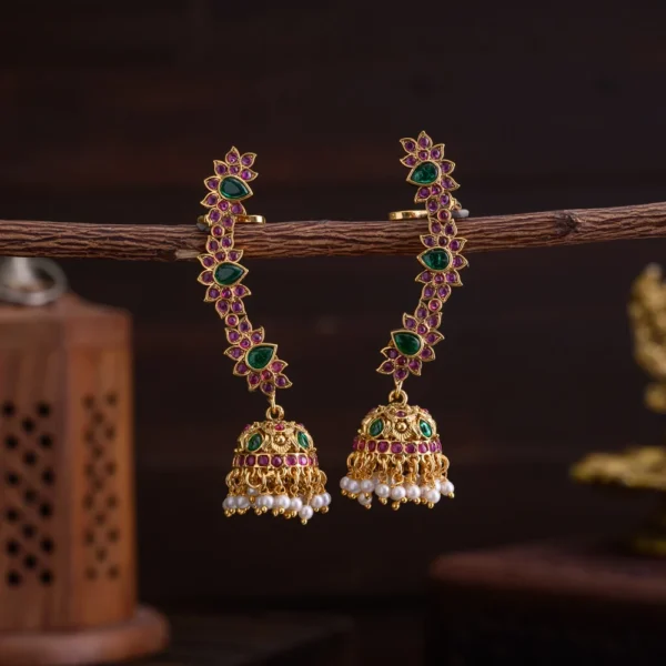 Tamara floral earcuff- Thaanya