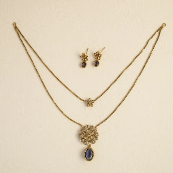 Pushpika dual layered chain
