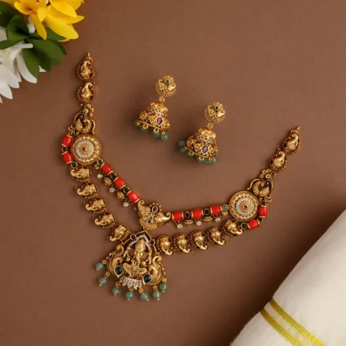 Angaraka ganapathi neckpiece