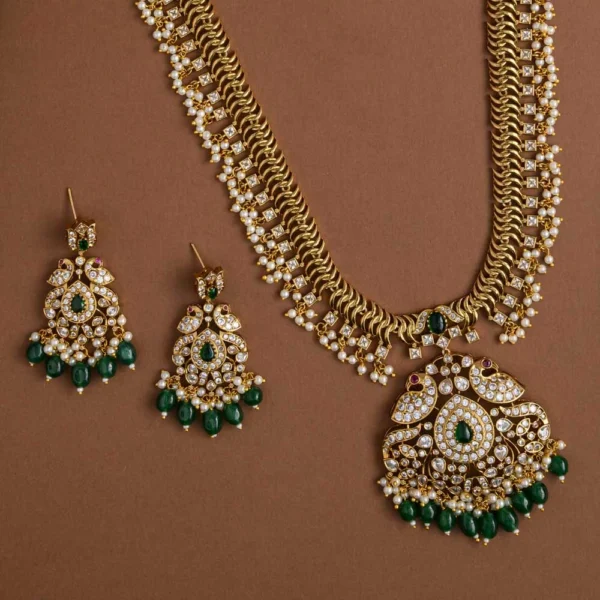 Kuyil real gold inspired neckpiece set - Image 2