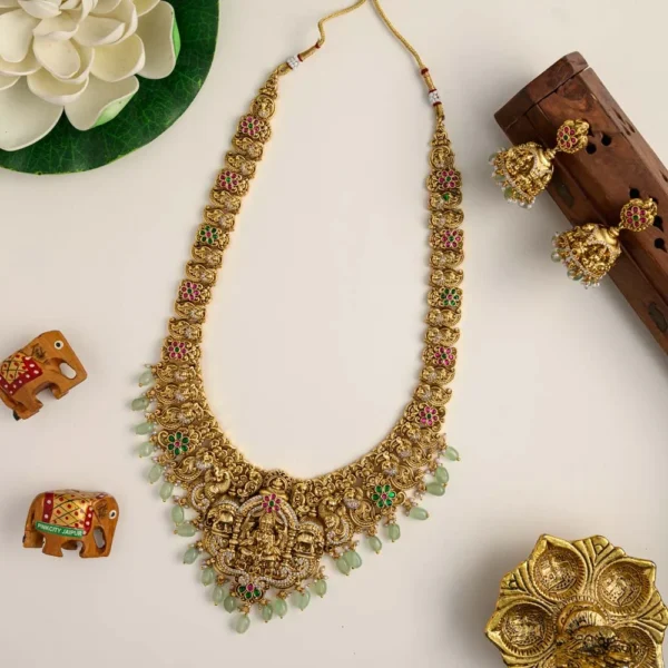 Temple designer nagas haaram set