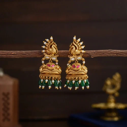 Jadau jhumka