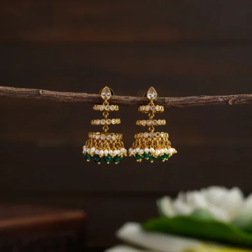 Layered jhumka